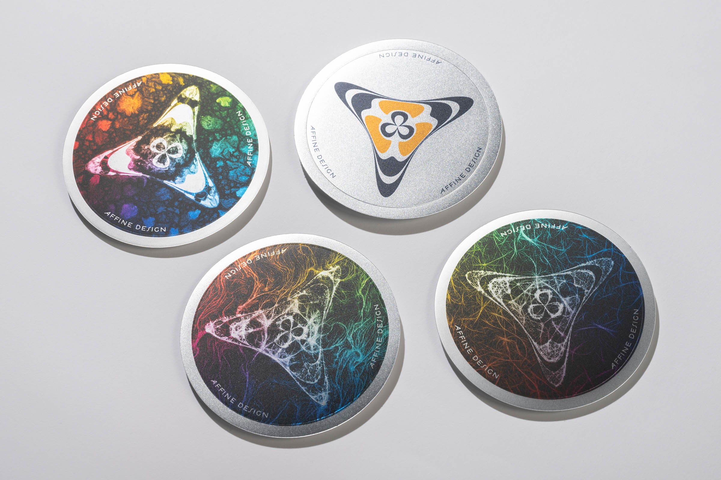 Affine Design Metallic Stickers 2