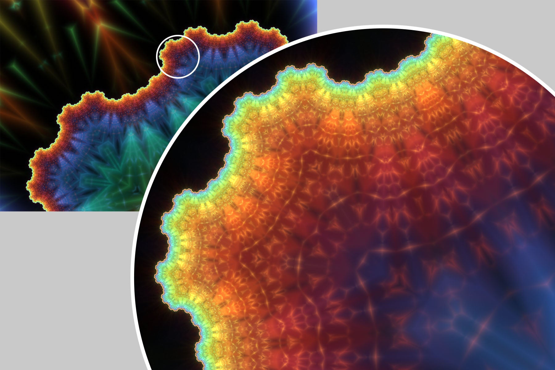 Affine Design Chromatograph - Print Detail