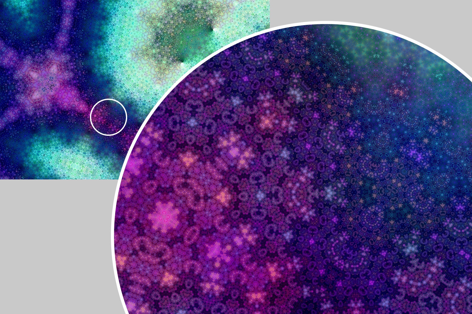 Affine Design Tessellation - Print Detail